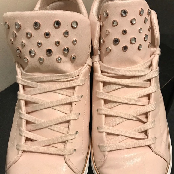 Skechers rose gold rhinestone sneaker - Picture 3 of 5